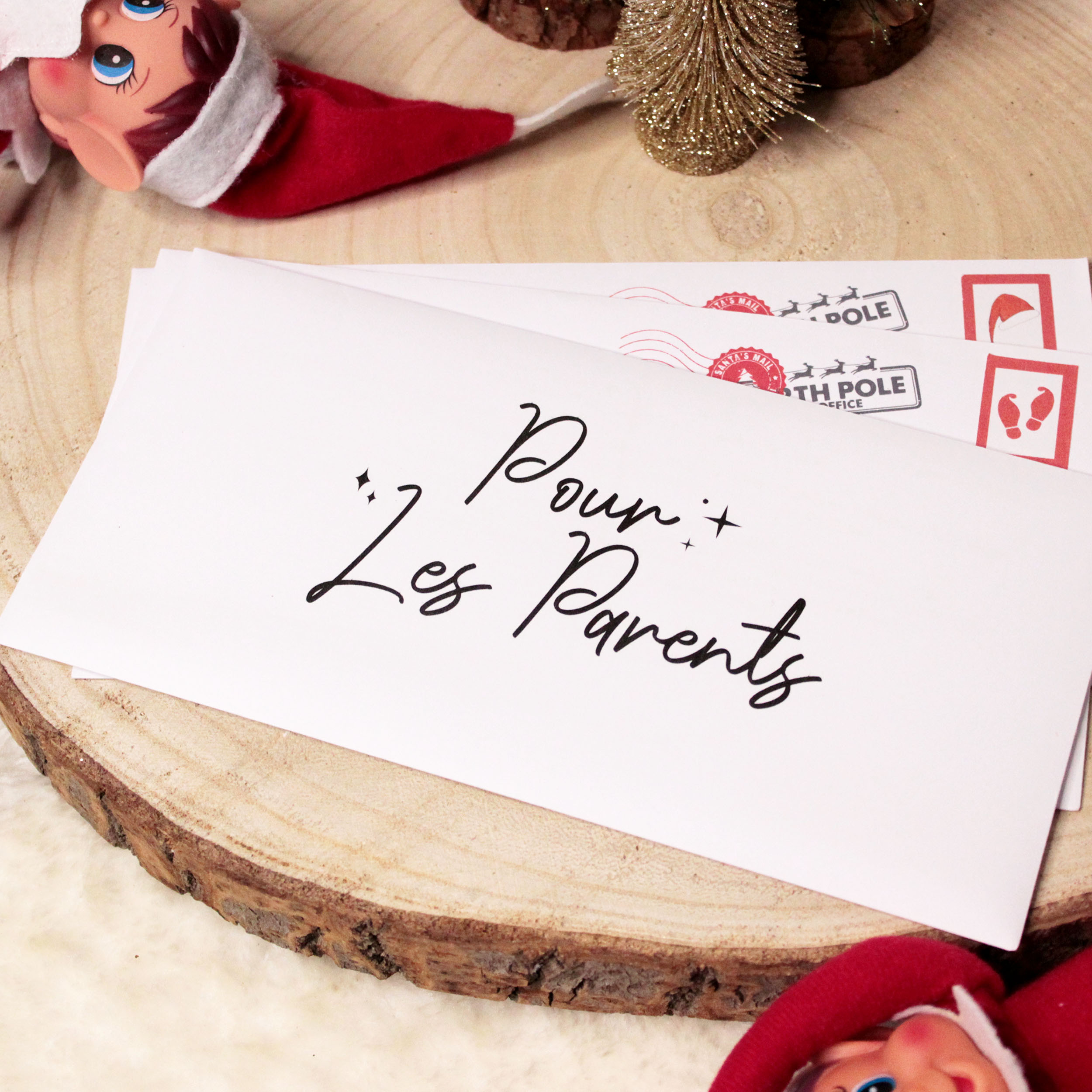 Courrier d’arrivée du lutin farceur personnalisé pour enfant