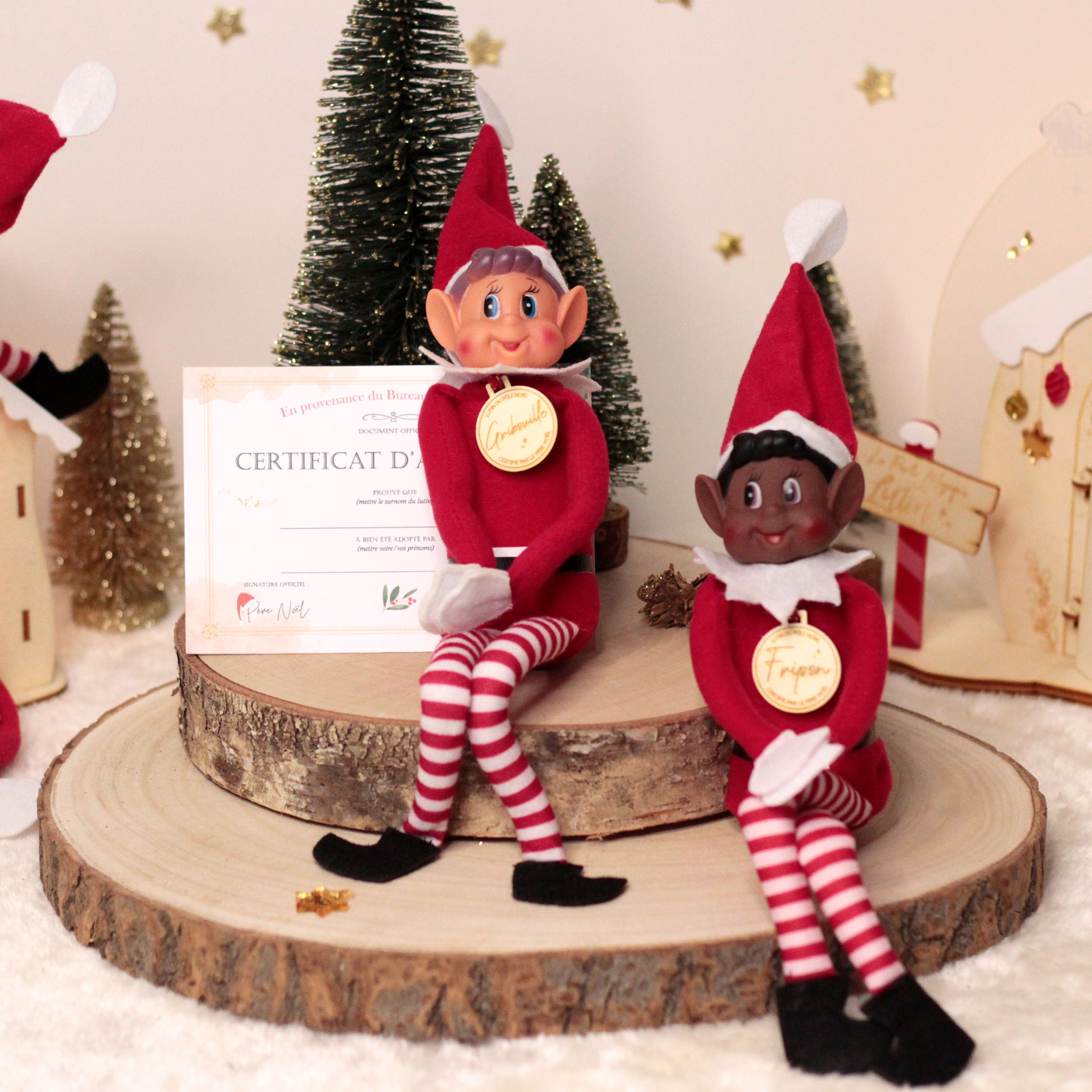 Lutin farceur personnalisé – souple ou articulé – Image 3